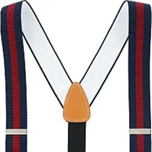 TRAFALGAR Oliver Stripe 35mm Convertible Braces suspenders